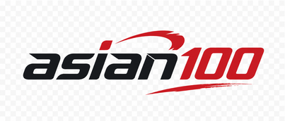 Logo asian100 platform hiburan Indonesia